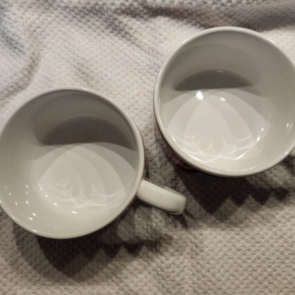 Vintage Nabisco Ritz crackers soup bowl mug National Biscuit Co Set of 2 - Picture 6 of 8